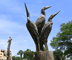 Biloxi Salvaged Tree Stork